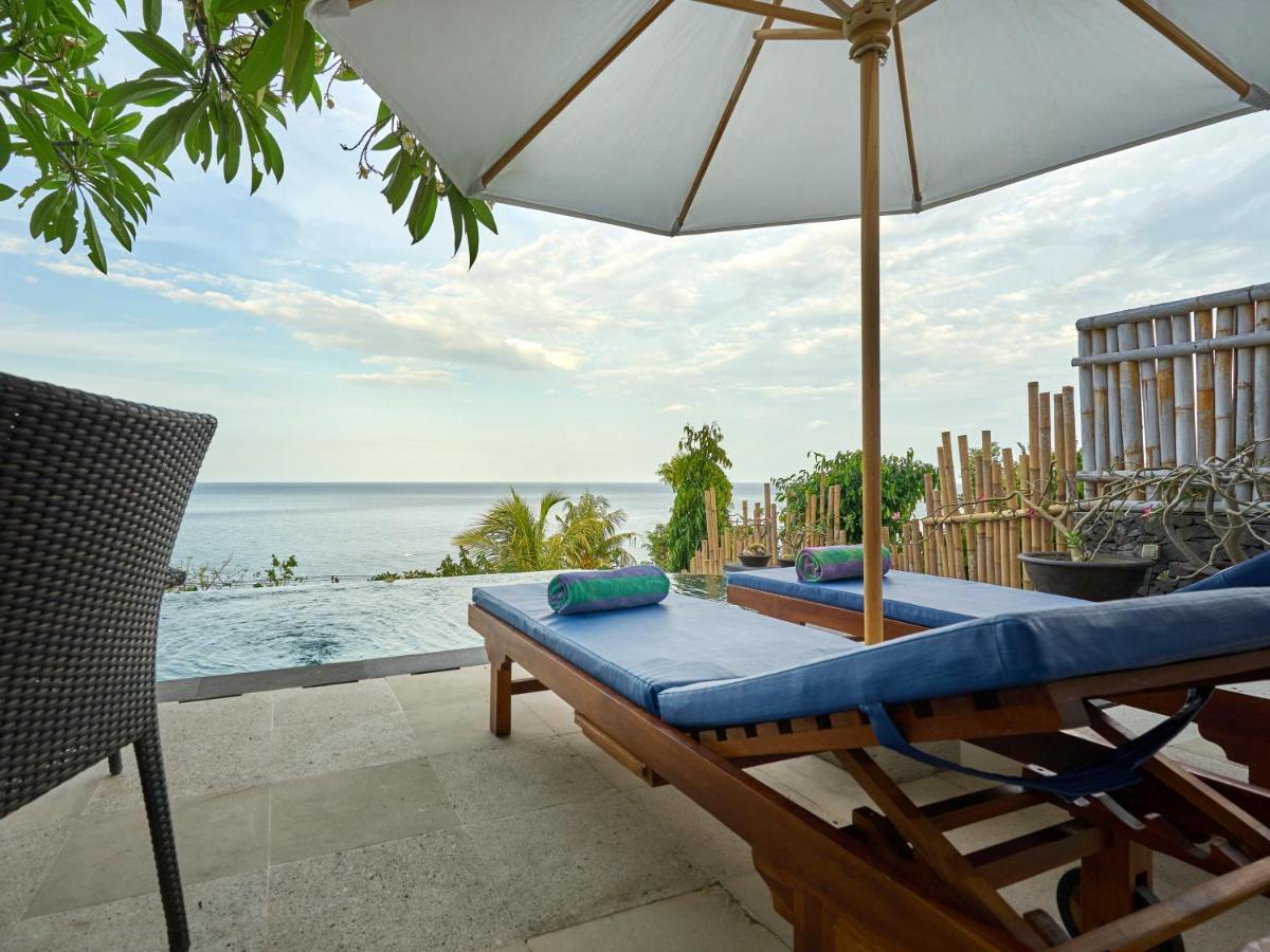 Villa Mimpi Manis Infinity Pool&180°Ocean View آميدْ المظهر الخارجي الصورة